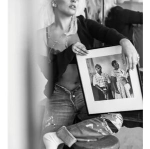 Lady Gaga Original Vintage 1998 Helmut Lang Painter Splattered Jeans Size 27